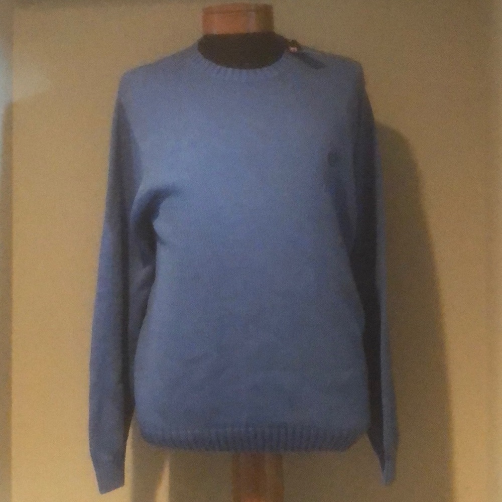 Chaps Ribbed Knit Crew Neck Sweater